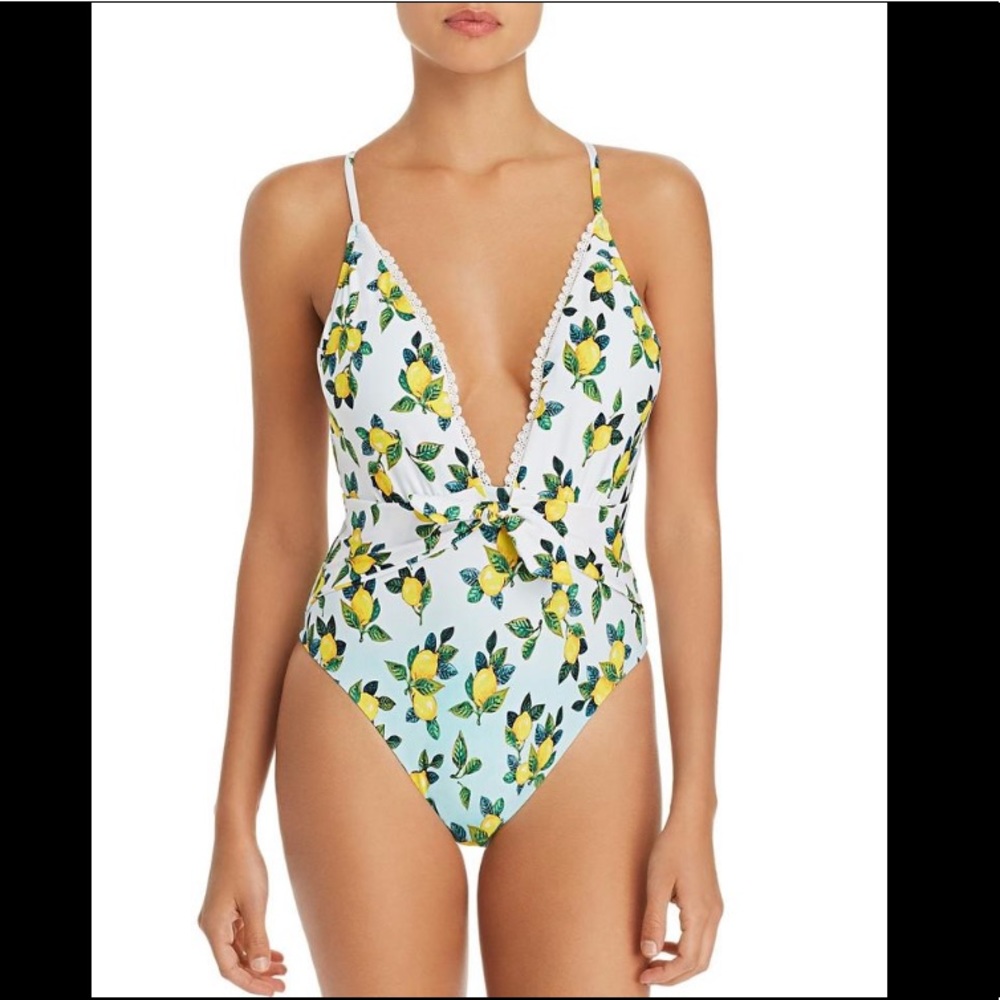 Nanette Lepore Limonata Goddess One-Piece Swimsuit